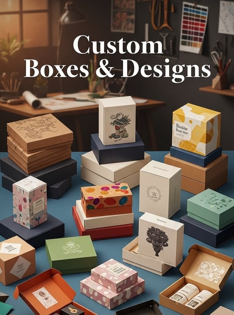 Product Boxes printing in Karachi